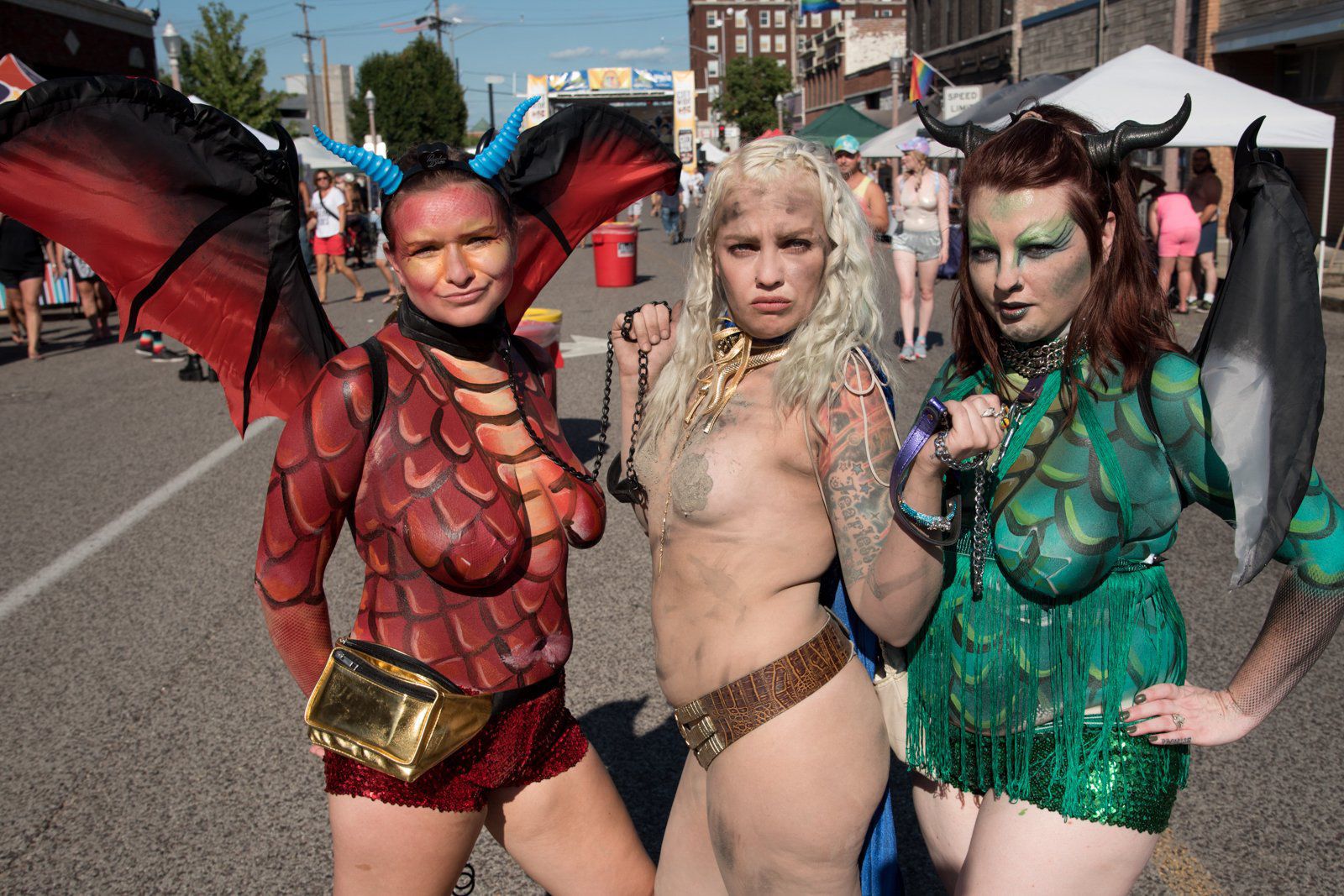 2017 World Naked Bike Ride in St. Louis